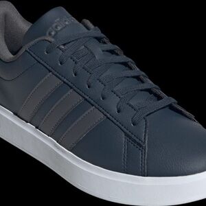 adidas Men's Grand Court 2.0 Shoe - Aurora Ink/Grey/White (Size 9)